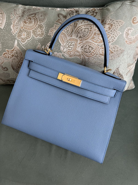 СУМКА HERMES KELLY 28 ручная работа 56085 фото анонса