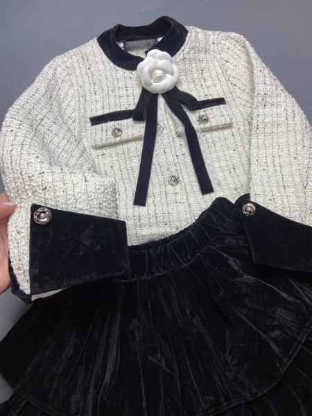 ДЕТСКИЙ КОМПЛЕКТ CHANEL 74479 фото анонса