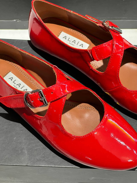 БАЛЕТКИ ALAIA  65405 фото анонса