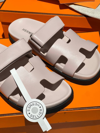 ШЛЕПКИ HERMES  68118 детальное фото товара