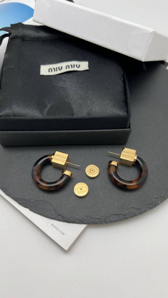 СЕРЬГИ MIU MIU 74323 фото анонса