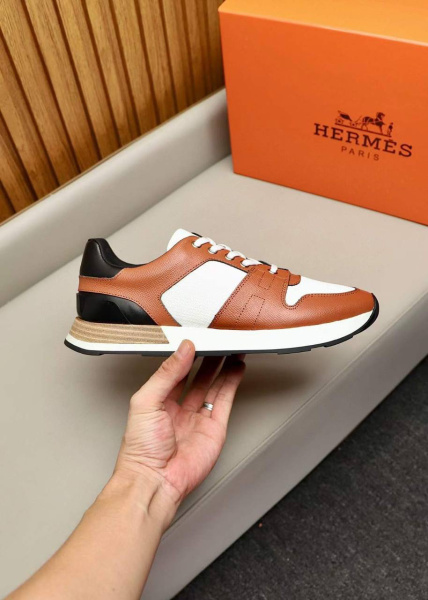 МУЖСКИЕ КРОССОВКИ HERMES  65680 фото анонса