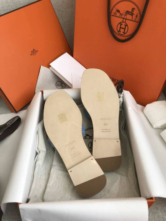 ШЛЕПКИ HERMES 40970 детальное фото товара