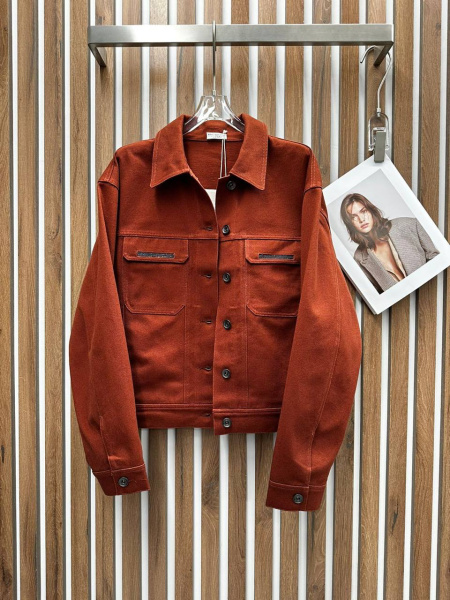 КУРТКА ДЖИНСОВКА BRUNELLO CUCINELLI  69974 фото анонса