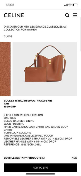 СУМКА CELINE  74891 фото анонса