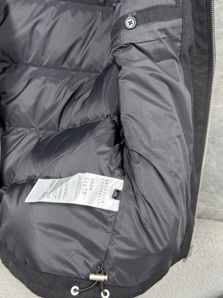 МУЖСКОЙ ПУХОВИК BRUNELLO CUCINELLI  81848 фото анонса