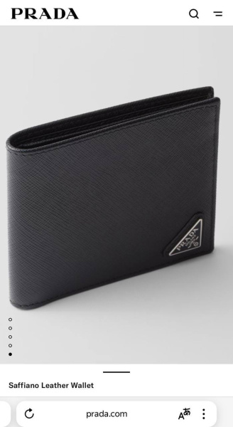 МУЖСКОЙ ПОРТМОНЕ PRADA  73481 фото анонса
