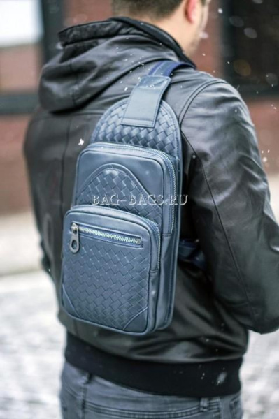 МУЖСКАЯ СУМКА СЛИНГ BOTTEGA VENETA  06400 фото анонса
