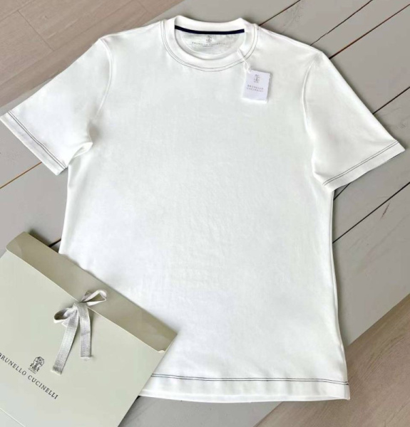 МУЖСКАЯ ФУТБОЛКА BRUNELLO CUCINELLI 