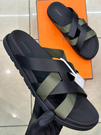 МУЖСКИЕ ШЛЕПКИ HERMES  75188 детальное фото товара