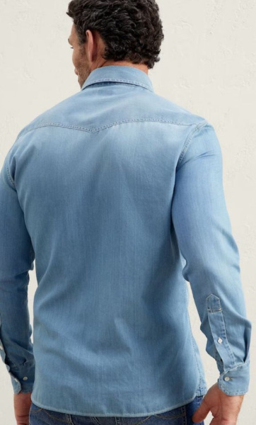 МУЖСКАЯ РУБАШКА BRUNELLO CUCINELLI  60791 фото анонса