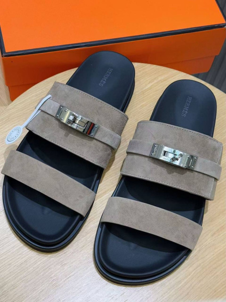 МУЖСКИЕ ШЛЕПКИ HERMES  78123 фото анонса