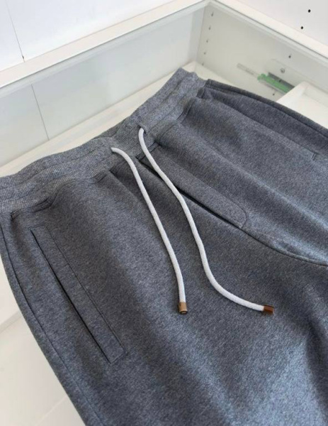 МУЖСКИЕ БРЮКИ СПОРТИВНЫЕ BRUNELLO CUCINELLI  66272 фото анонса