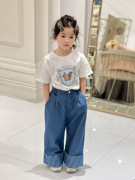 ДЕТСКИЕ ДЖИНСЫ FENDI  75572 фото анонса