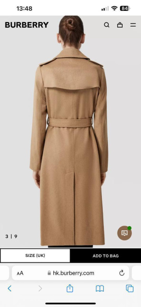 ПАЛЬТО BURBERRY  79841 фото анонса