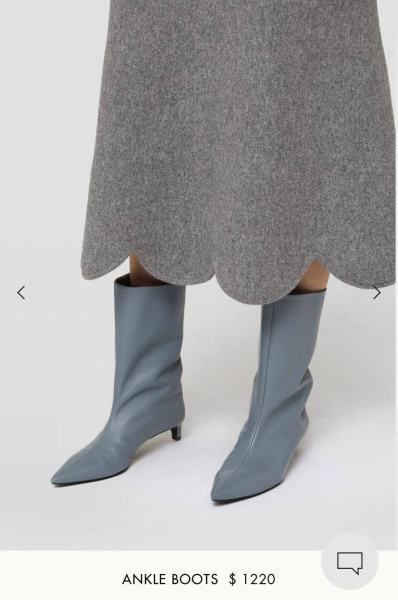 САПОГИ JIL SANDER  62545 фото анонса