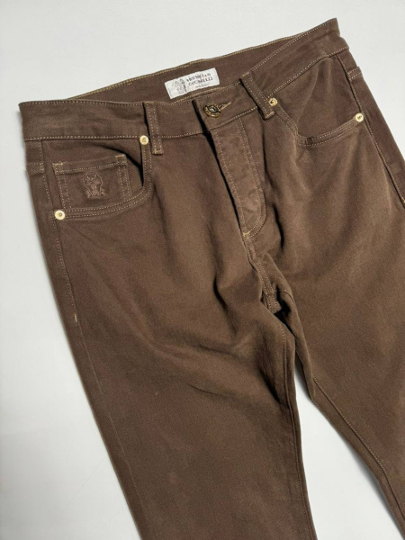 МУЖСКИЕ ДЖИНСЫ BRUNELLO CUCINELLI  72594 фото анонса