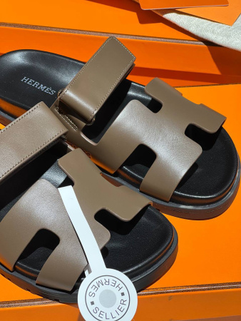 ШЛЕПКИ HERMES  68117 детальное фото товара