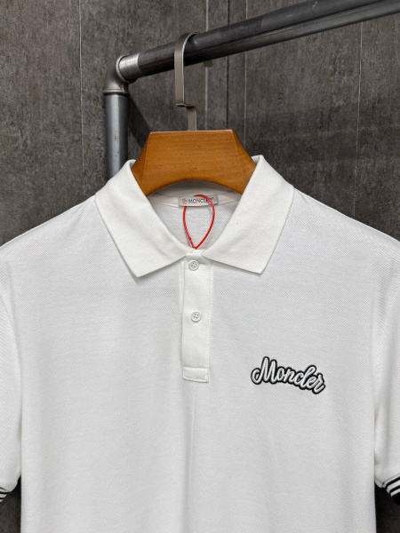МУЖСКОЕ ПОЛО MONCLER  77430 фото анонса