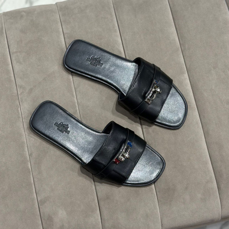 ШЛЕПКИ HERMES  58793 детальное фото товара