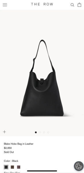 СУМКА THE ROW  74866 фото анонса