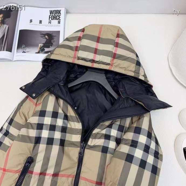 ПУХОВИК ДВУХСТОРОННИЙ BURBERRY  70880 фото анонса