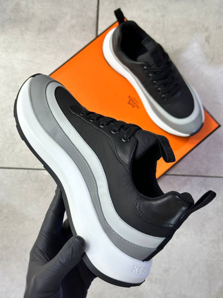 МУЖСКИЕ КРОССОВКИ HERMES  73380 фото анонса