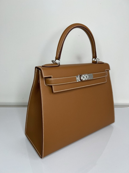 СУМКА HERMES KELLY 28 ручная работа 56083 фото анонса