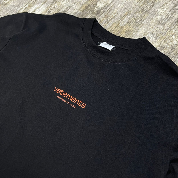 МУЖСКАЯ ФУТБОЛКА VETEMENTS  66514 фото анонса
