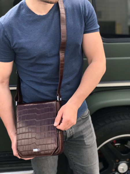 МУЖСКАЯ СУМКА МЕССЕНДЖЕР ZILLI  09155 фото анонса