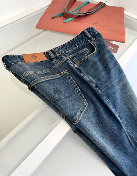 МУЖСКИЕ ДЖИНСЫ LORO PIANA  74482 фото анонса