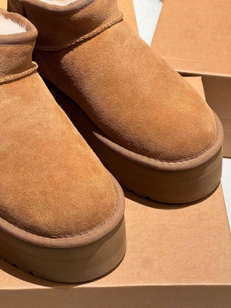 УГГИ UGG PLATFORM MINI  72142 фото анонса