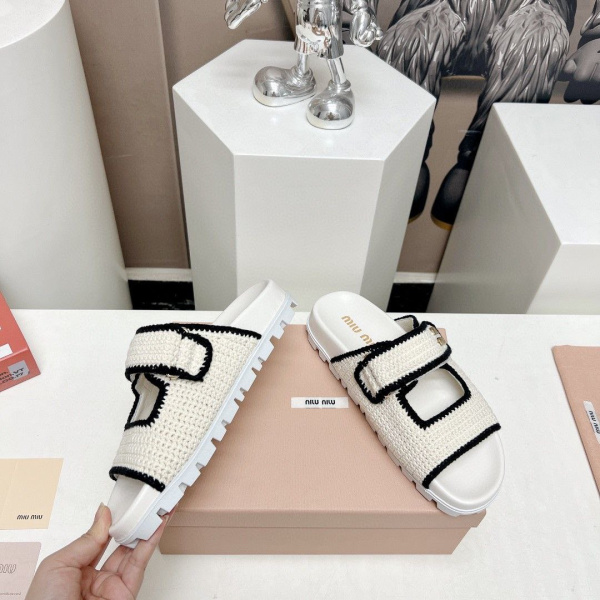 ШЛЕПКИ MIU MIU  69010 фото анонса