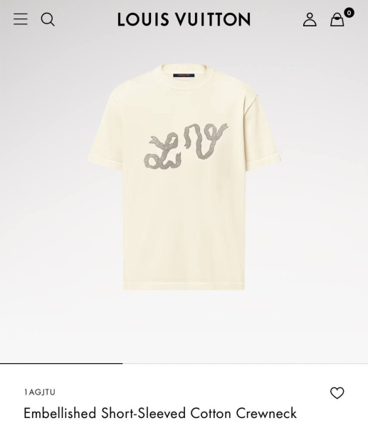 МУЖСКАЯ ФУТБОЛКА LOUIS VUITTON  74126 фото анонса