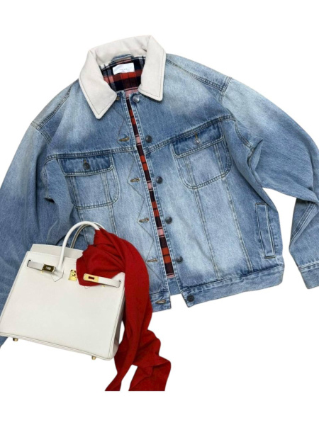 КУРТКА ДЖИНСОВКА THE ROW  81557 фото анонса