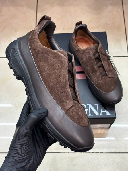 МУЖСКИЕ КРОССОВКИ ZEGNA  72484 фото анонса