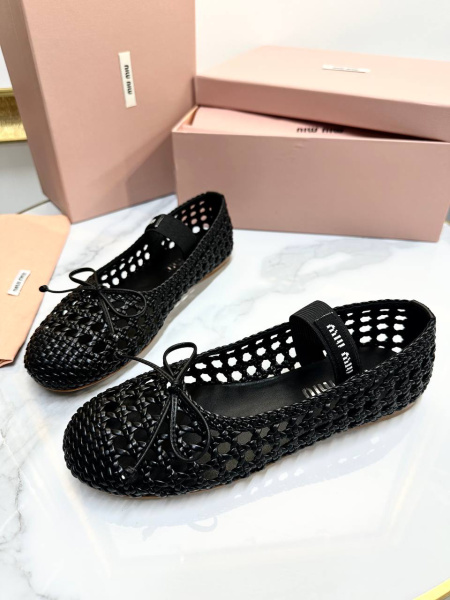 БАЛЕТКИ MIU MIU  77073 фото анонса