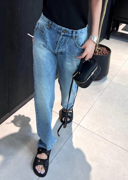 ДЖИНСЫ SAINT LAURENT  61082 фото анонса