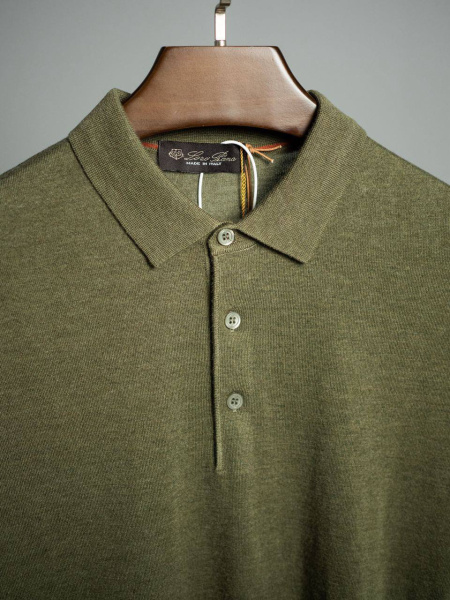 МУЖСКОЕ ПОЛО LORO PIANA 70021 фото анонса