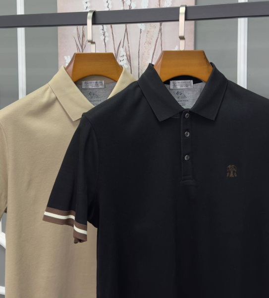 МУЖСКОЕ ПОЛО BRUNELLO CUCINELLI 68482 фото анонса