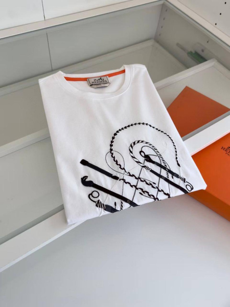 МУЖСКАЯ ФУТБОЛКА HERMES  74976 фото анонса