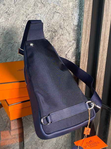 МУЖСКАЯ СУМКА СЛИНГ HERMES  66653 фото анонса