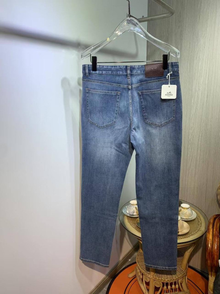 МУЖСКИЕ ДЖИНСЫ HERMES  74973 фото анонса