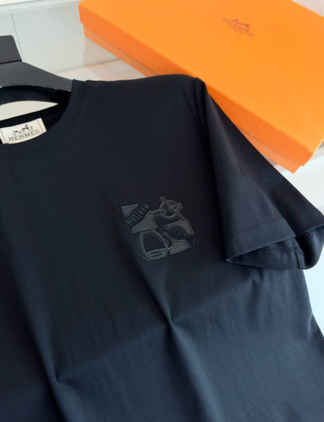 МУЖСКАЯ ФУТБОЛКА HERMES  74472 фото анонса