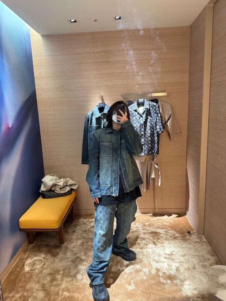 КУРТКА ДЖИНСОВКА LOUIS VUITTON 60850 фото анонса