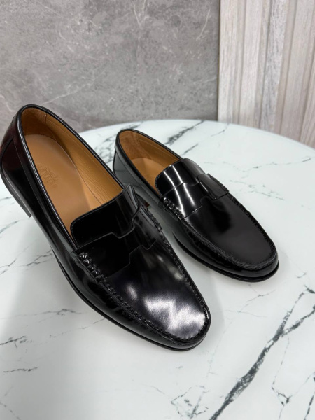 МУЖСКИЕ ЛОФЕРЫ HERMES  76265 фото анонса