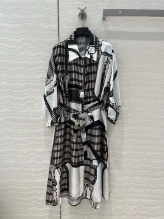 ПЛАТЬЕ HERMES  75777 детальное фото товара