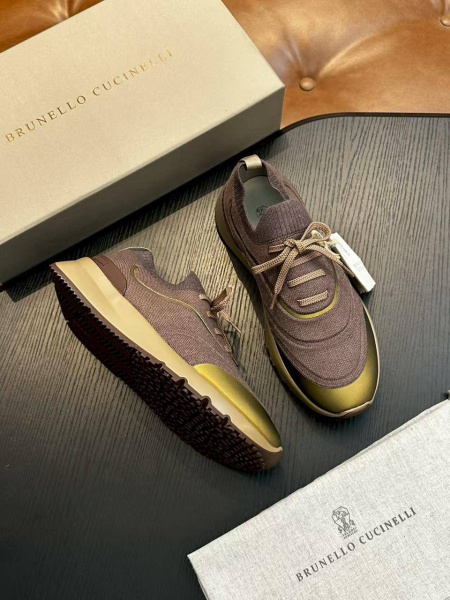 МУЖСКИЕ КРОССОВКИ BRUNELLO CUCINELLI  80404 фото анонса