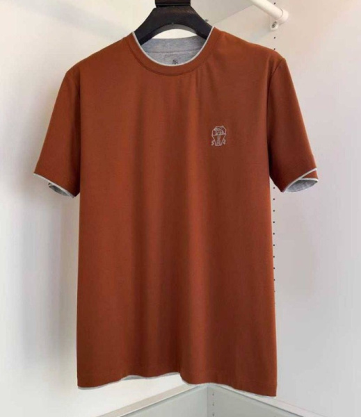 МУЖСКАЯ ФУТБОЛКА BRUNELLO CUCINELLI 