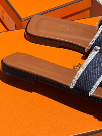 ШЛЕПКИ HERMES  68111 детальное фото товара